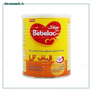 شیر خشک ببلاک ال اف میلوپا مناسب از بدو تولد به بعد ۴۰۰ گرم