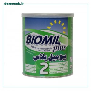 شیر خشک بیومیل پلاس ۲ فاسبل مناسب از ۶ ماه تا یکسال ۴۰۰ گرم
