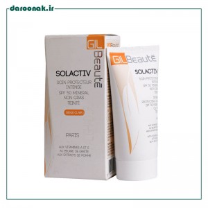 کرم ضد آفتاب مینرال SPF50 بژ روشن ژیل بوته مناسب برای پوست های خشک 50 میلی لیتر